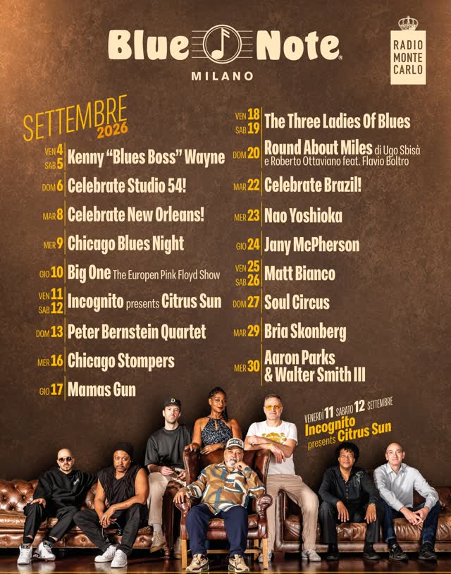 24esima Stagione Blue Note Milano