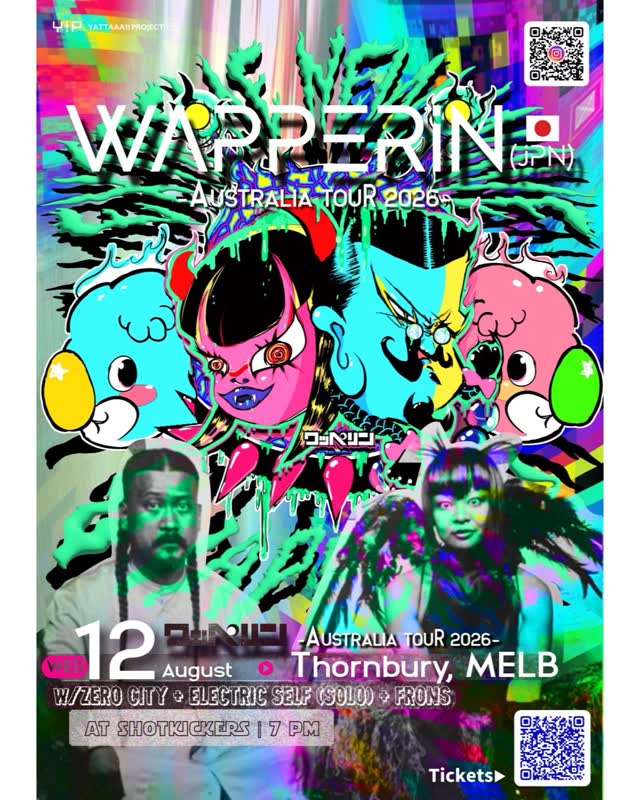 WAPPERIN AUSTRALIA TOUR 2026