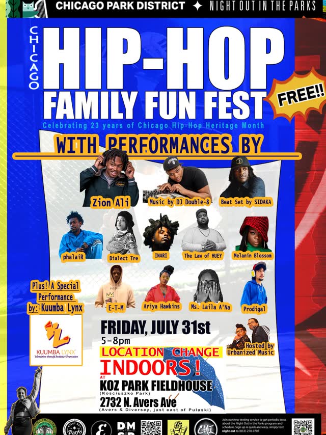 Celebrating the history of hip-hop at Kosciuszko Park
