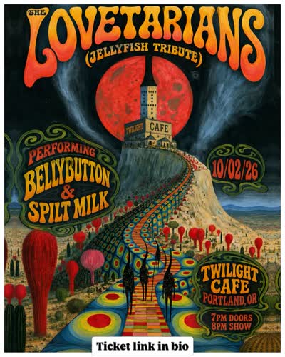 THE LOVETARIANS PERFORM JELLYFISH