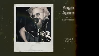 Welcome back the one and only Angie Aparo