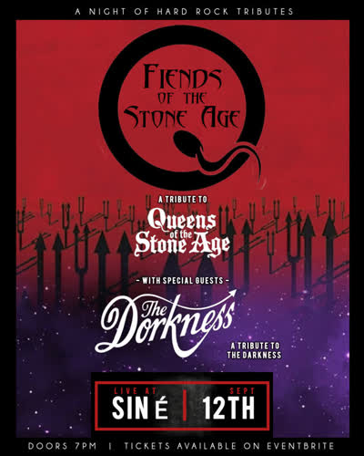 Fiends of the Stone Age with special guests The Dorkness