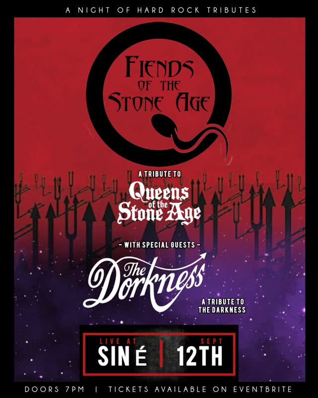 Fiends of the Stone Age with special guests The Dorkness