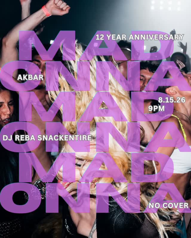 MADONNAMADONNAMADONNA 12th year anniversary