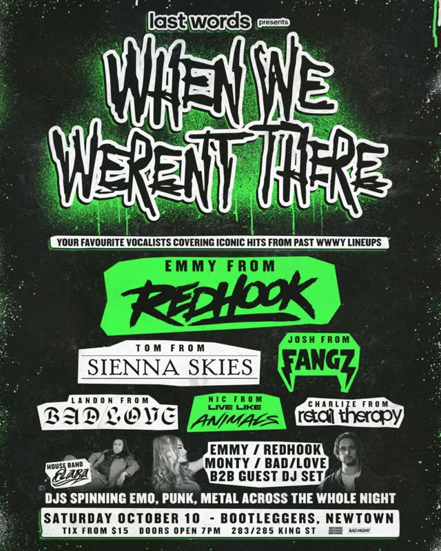WHEN WE WEREN’T THERE (THE RUNNING IT BACK EVEN BIGGER EDITION)