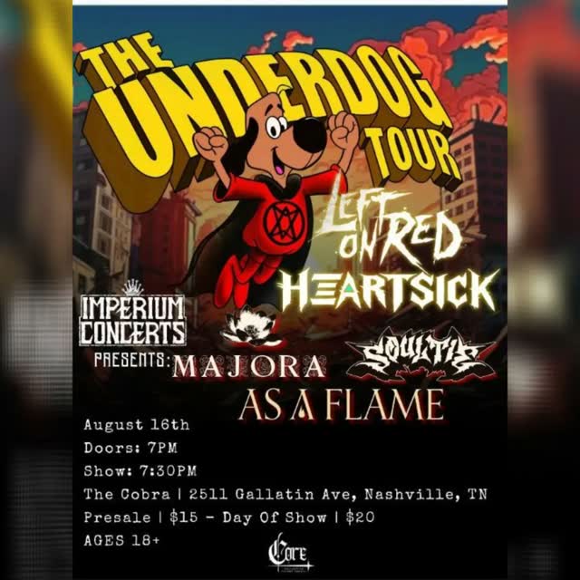 THE UNDERDOG TOUR