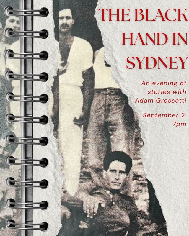 THE BLACK HAND IN SYDNEY
