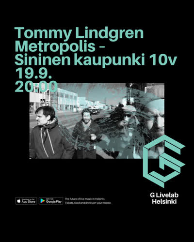 Tommy Lindgren Metropolis - Sininen kaupunki 10v