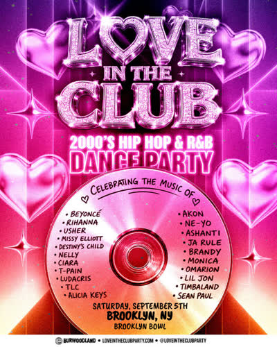 Love In The Club: 2000's Hip Hop and R&B Party