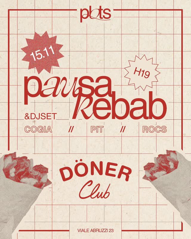 PAUSA kebab, dj set e birrette