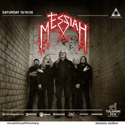 MESSIAH - celebrating 35 years Choir Of Horrors LIVE at Black Temple