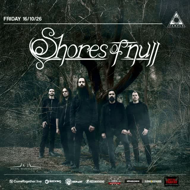Black Temple presents: Shores Of Null (IT) - LIVE at Black Temple