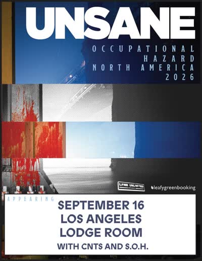 Unsane with S.O.H. and CNTS