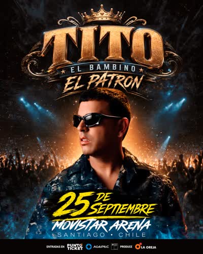 TITO EL BAMBINO LLEGA A CHILE!