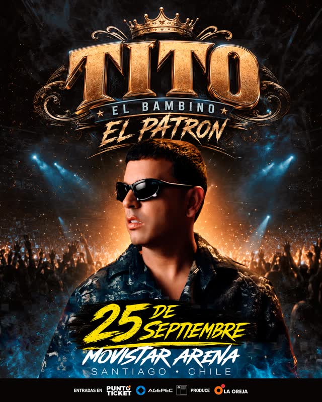 TITO EL BAMBINO LLEGA A CHILE!