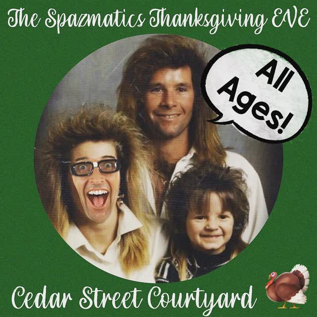 The Spazmatics at Cedar Street Courtyard