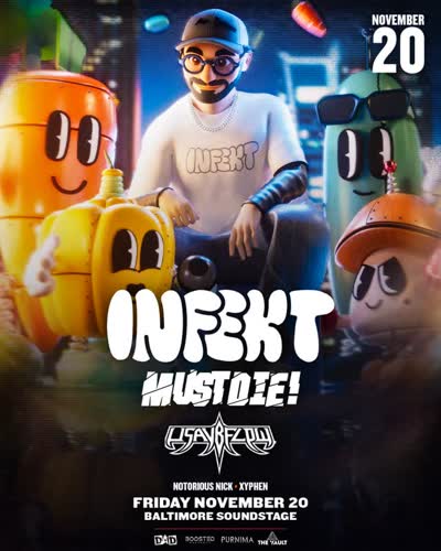 RIDDIM SEASON IS UPON US - INFEKT in Baltimore