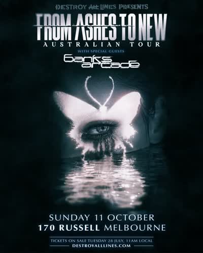 From Ashes To New Australian Tour