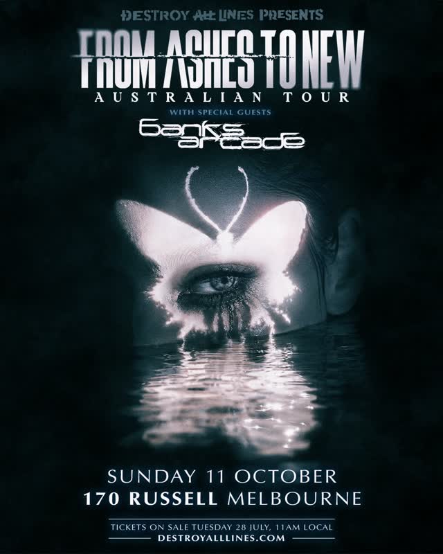 From Ashes To New Australian Tour