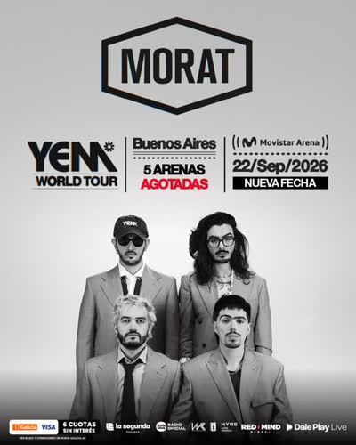 Nueva fecha para cantar con MORAT