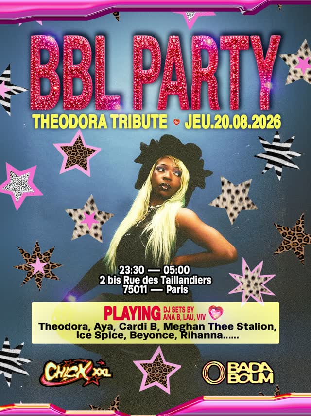 LA CH!CK : BBL NIGHT 🍑 Theodora Tribute