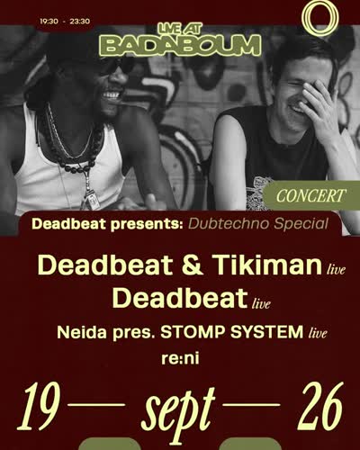 DEADBEAT ET TIKIMAN REVIENNENT AU BADABOUM