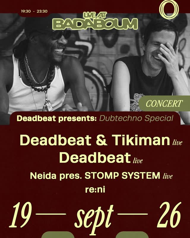 DEADBEAT ET TIKIMAN REVIENNENT AU BADABOUM