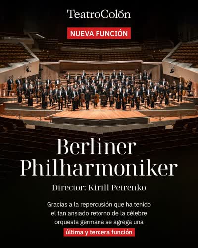 BERLINER PHILHARMONIKER EN EL TEATRO COLÓN