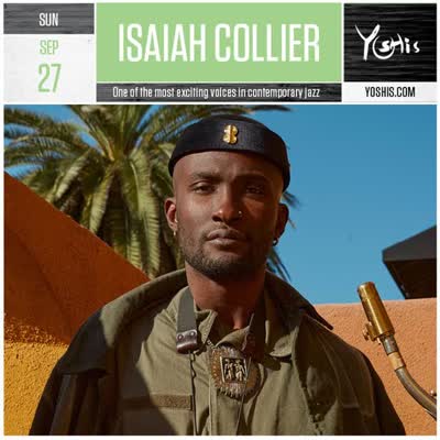 Isaiah Collier Live at Yoshi's