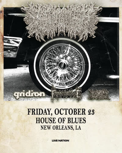 Peeling Flesh with special guests Gridiron, FINAL RESTING PLACE, and Grounds for Assault