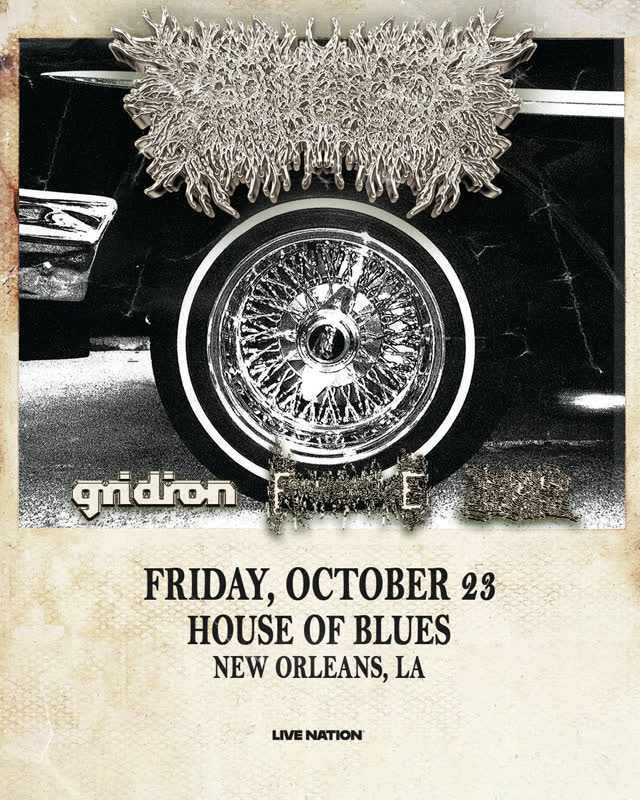 Peeling Flesh with special guests Gridiron, FINAL RESTING PLACE, and Grounds for Assault