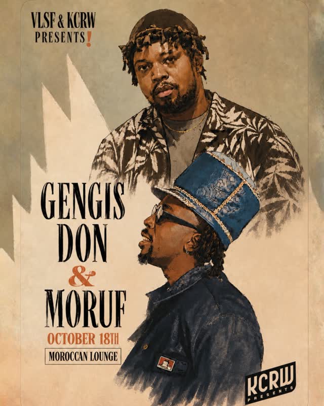 Gengis Don and Moruf at Moroccan Lounge