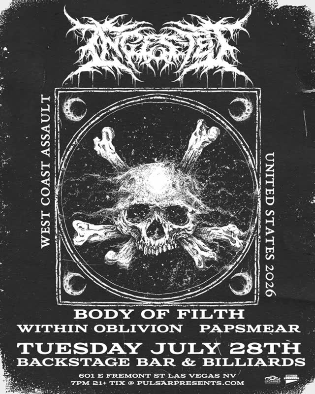 INGESTED LIVE at BACKSTAGE BAR & BILLIARDS