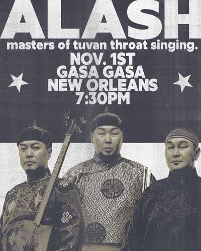ALASH: Masters of Tuvan throat singing