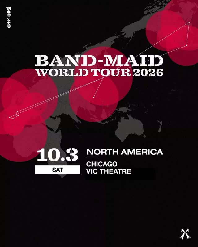 BAND-MAID plays the Vic Theatre