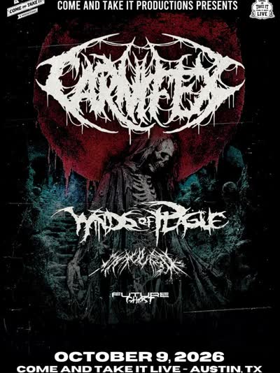 Carnifex, Winds of Plague, Mauled and Future Ghost