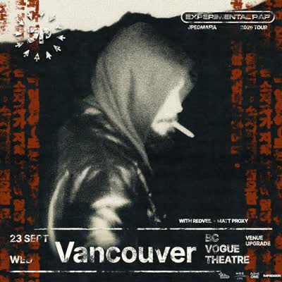 JPEGMAFIA 2026 TOUR