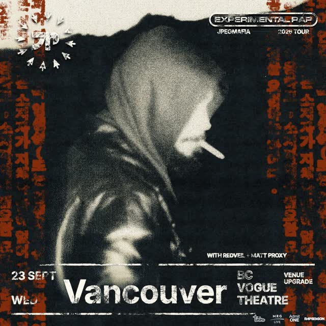 JPEGMAFIA 2026 TOUR