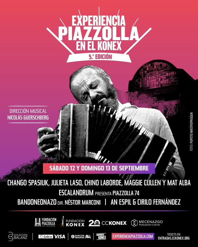Experiencia Piazzolla en el Konex