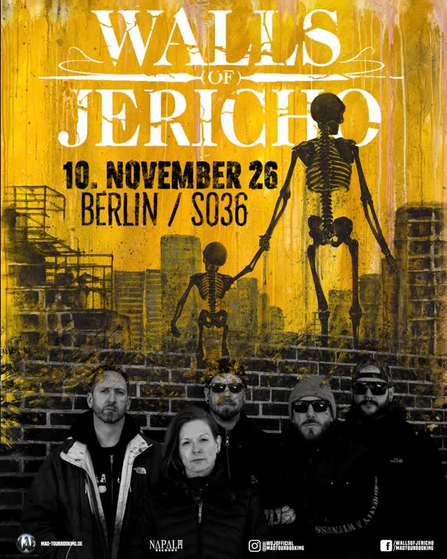 WALLS OF JERICHO // SO36