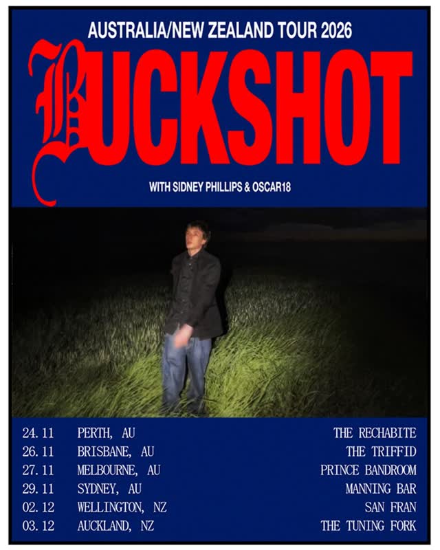 Buckshot Australia & New Zealand Tour