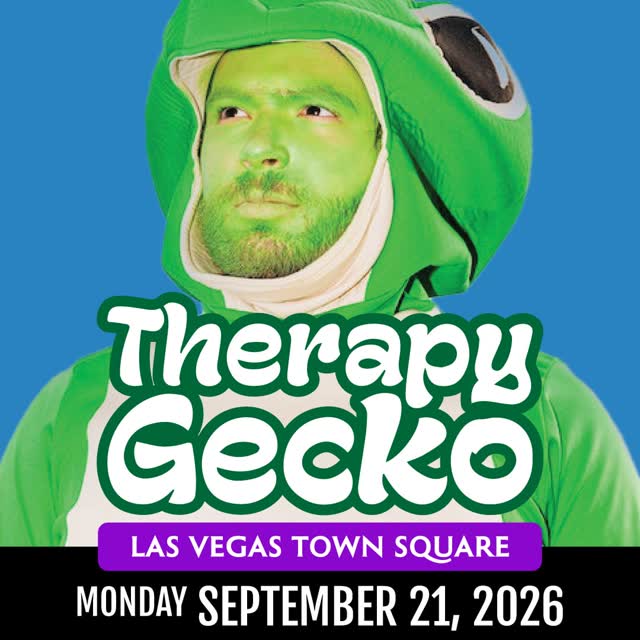 Therapy Gecko headlines Wiseguys Comedy Vegas