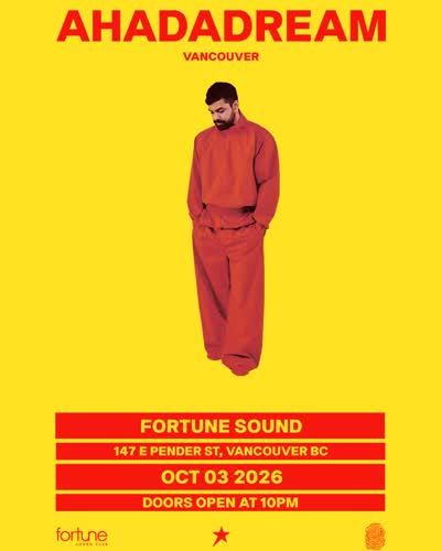 Ahadadream at Fortune Sound Club
