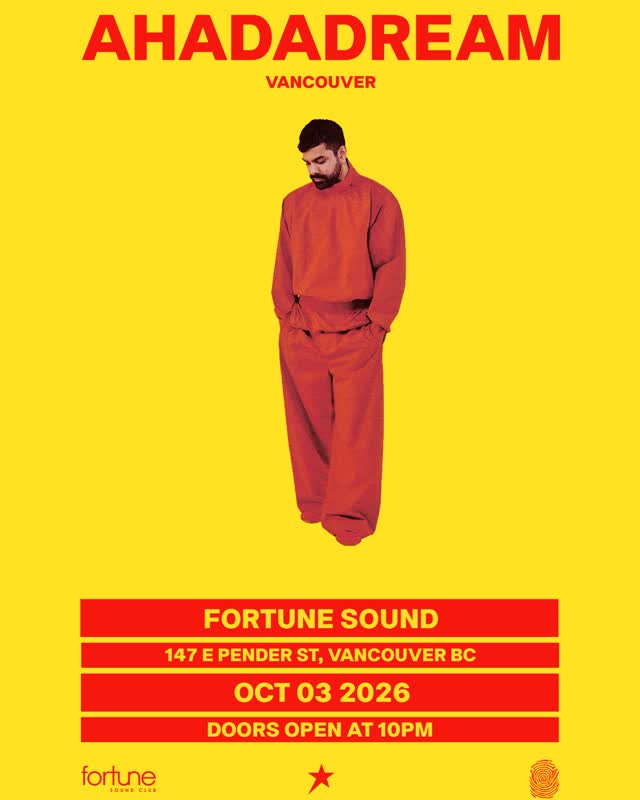Ahadadream at Fortune Sound Club
