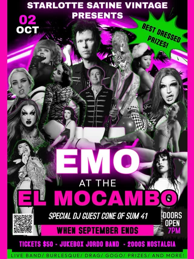 EMO AT THE EL MOCAMBO!!! “When September Ends”