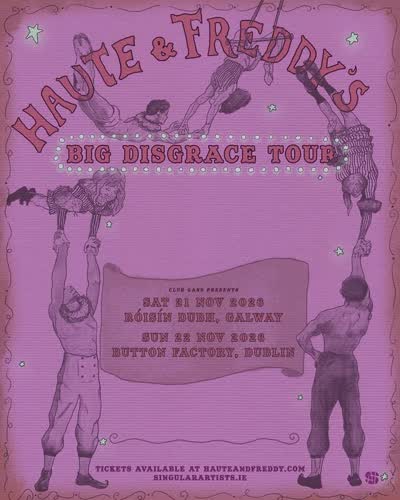Big Disgrace 1st ever Irish shows