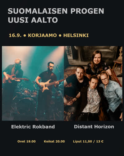 Suomalaisen progen uusi aalto: Elektric Rokband ja Distant Horizon