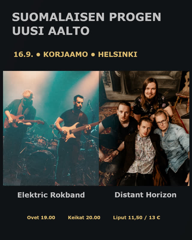 Suomalaisen progen uusi aalto: Elektric Rokband ja Distant Horizon
