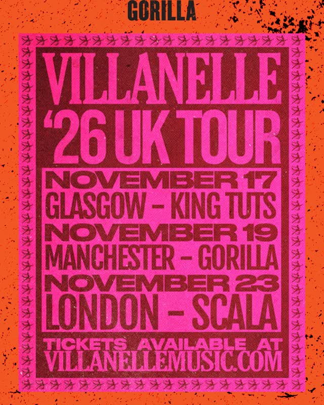 VILLANELLE '26 UK TOUR