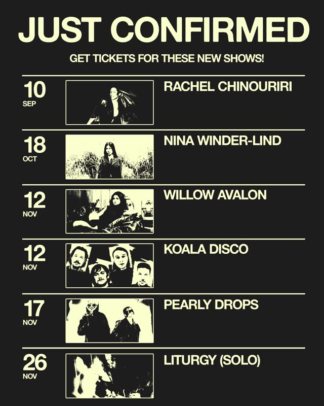 JUST CONFIRMED: RACHEL CHINOURIRI